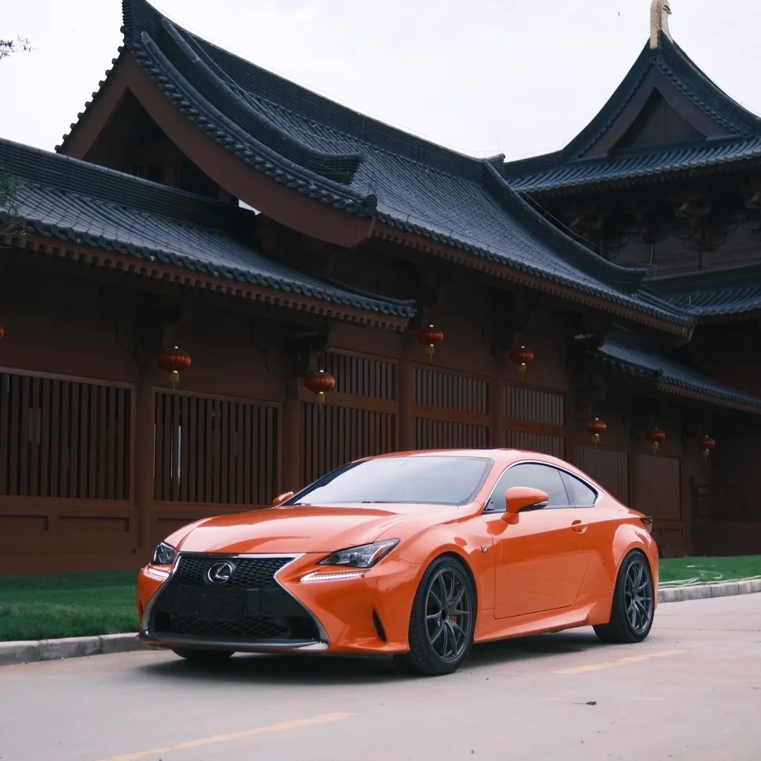 Super Gloss Orange Car Vinyl Wrap