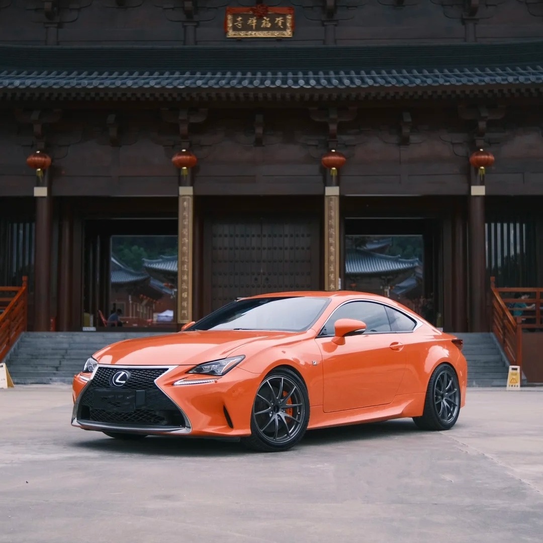 Super Gloss Orange Car Vinyl Wrap