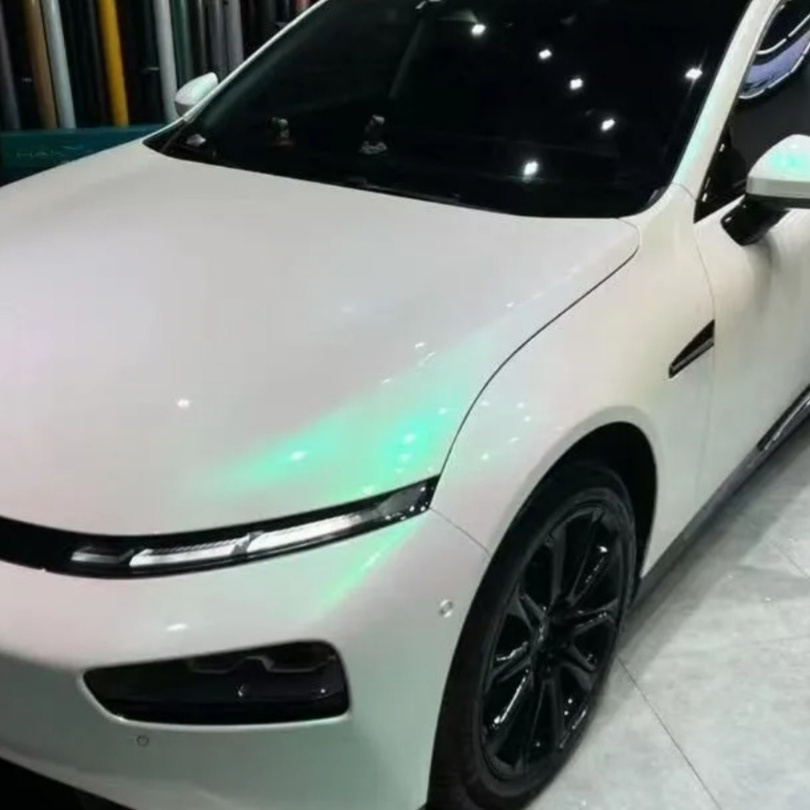 TPU Aurora Frost White Paint Protection Film