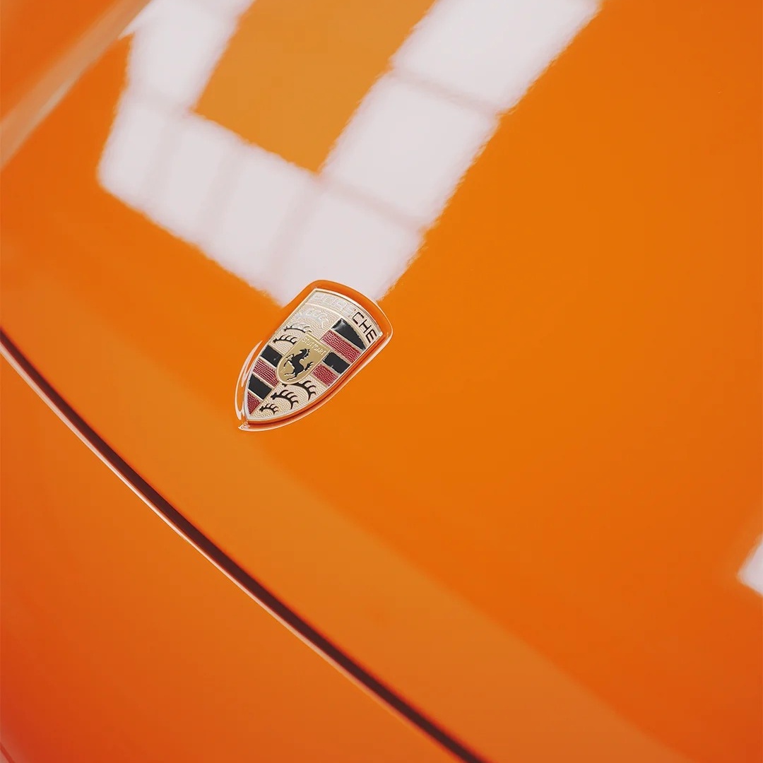 TPU Lava Orange Paint Protection Film