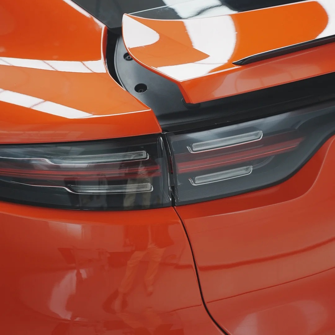 TPU Lava Orange Paint Protection Film