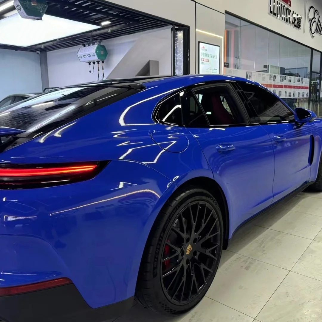 TPU Lugano Blue Paint Protection Film