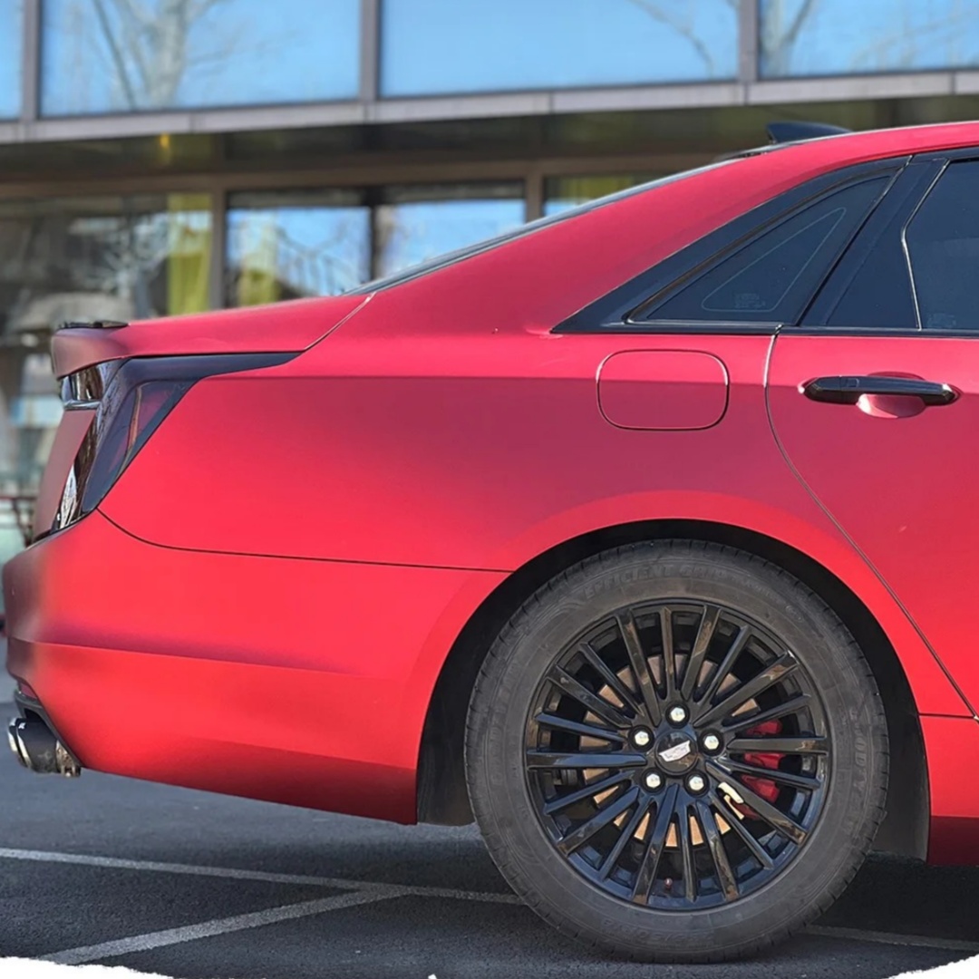 TPU Matte Magic Flame ruby Paint Protection Film