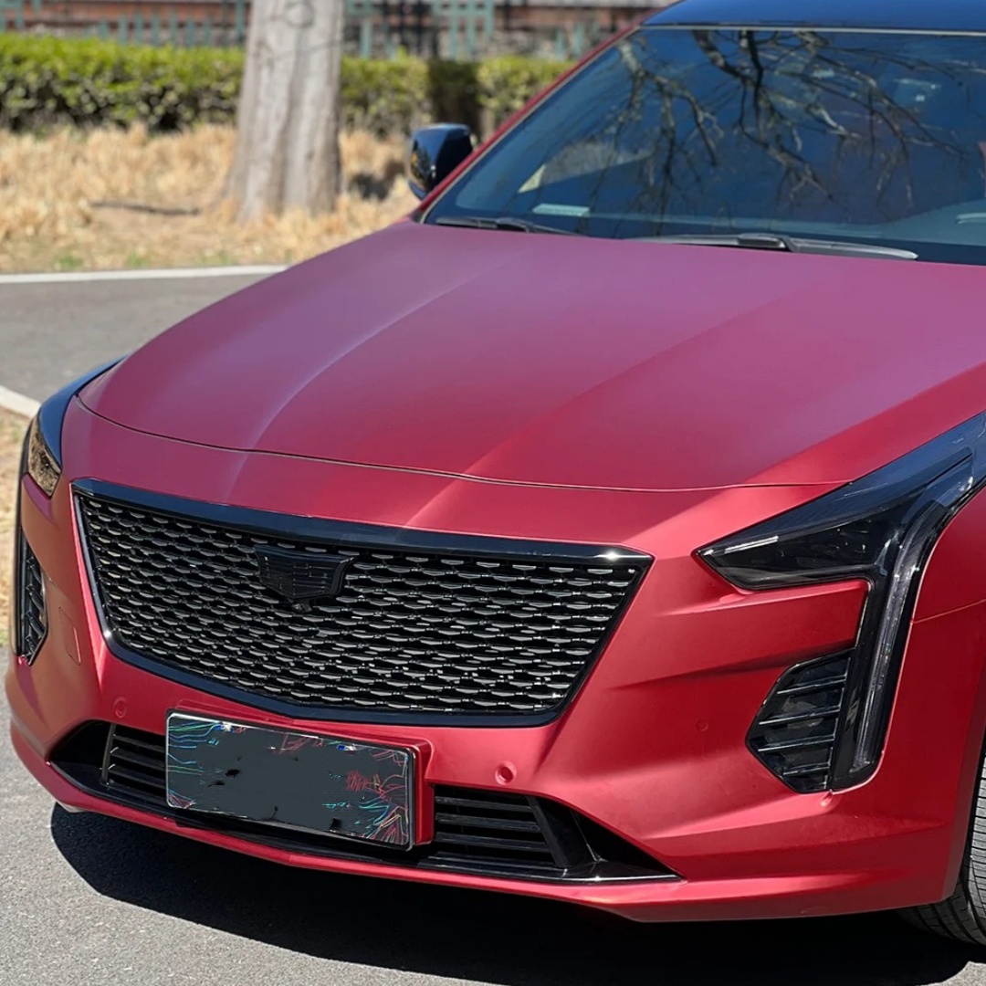 TPU Matte Magic Flame ruby Paint Protection Film