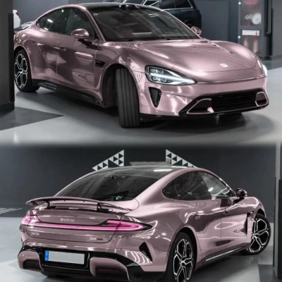 TPU Paint Vivid Pink Paint Protection Film 02