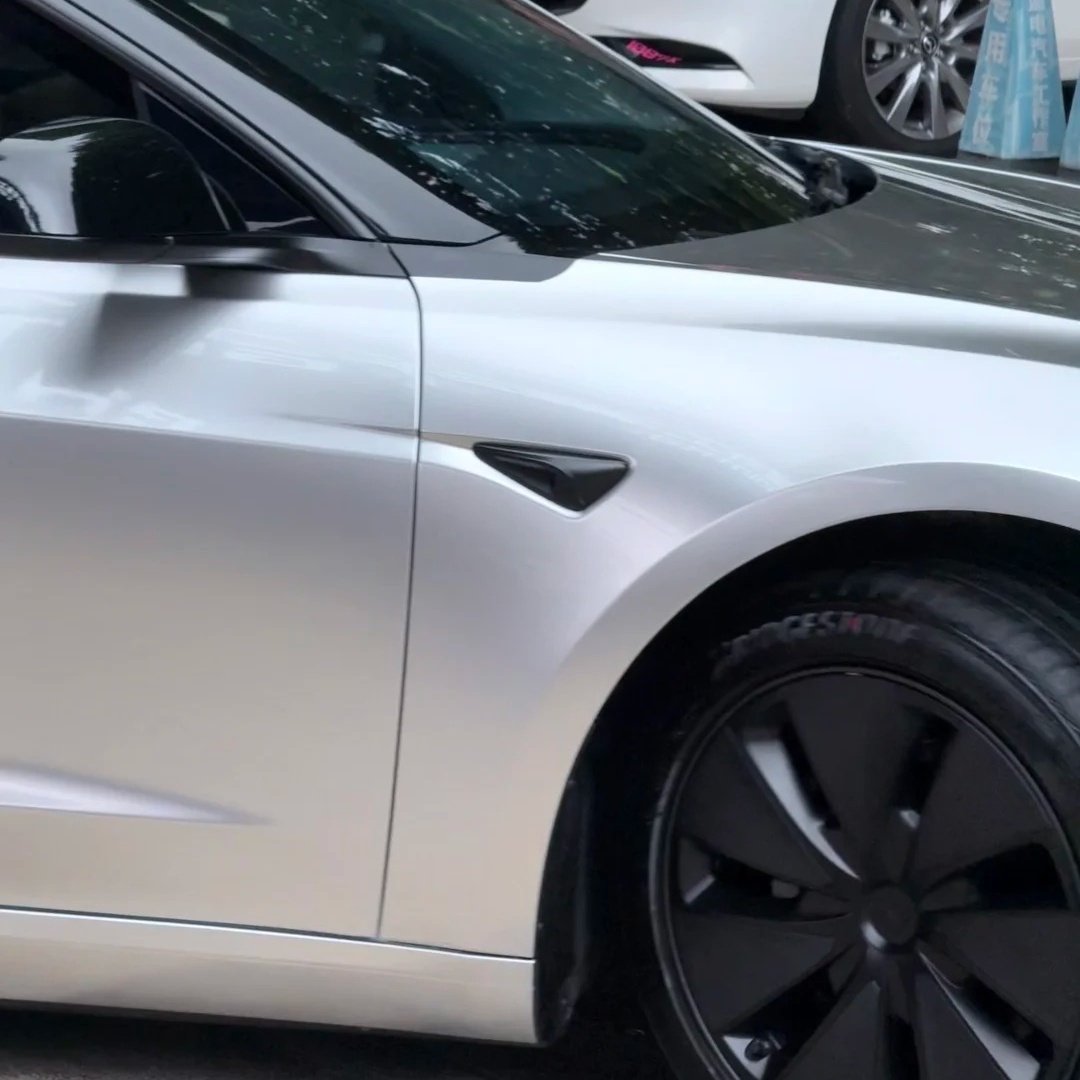 TPU Stellar Liguid Metal Silver Paint Protection Film