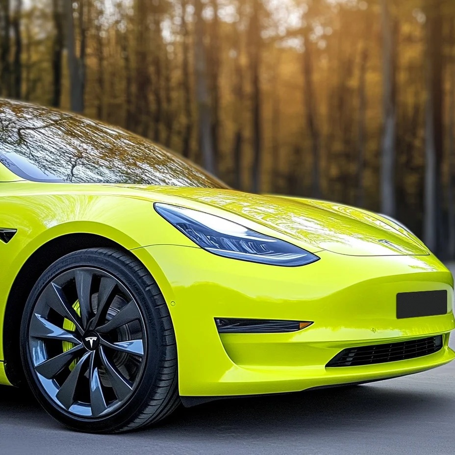 TPU Acid Green Paint Protection Film