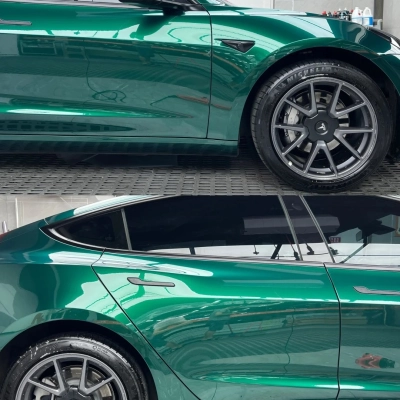 TPU Agate green Paint Protection Film 02