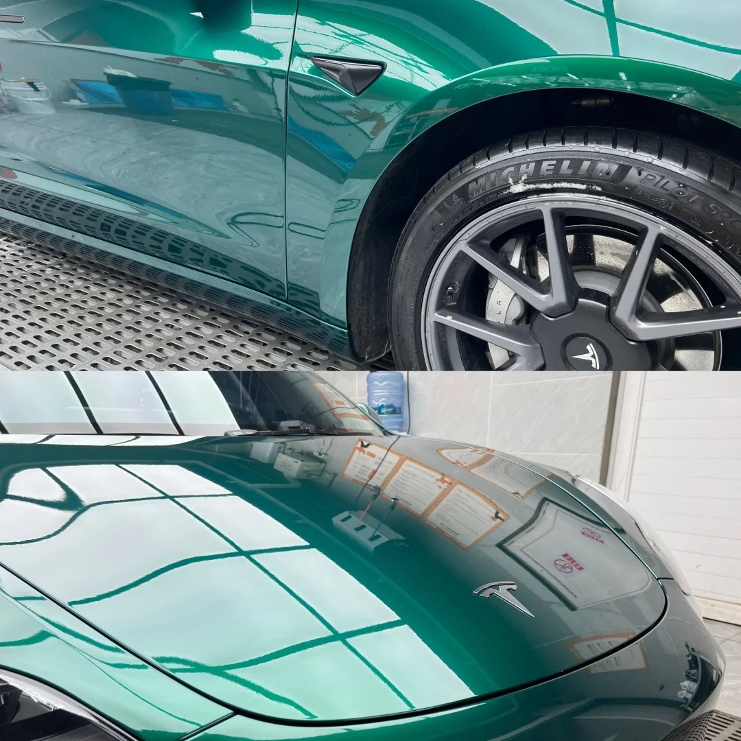 TPU Agate green Paint Protection Film