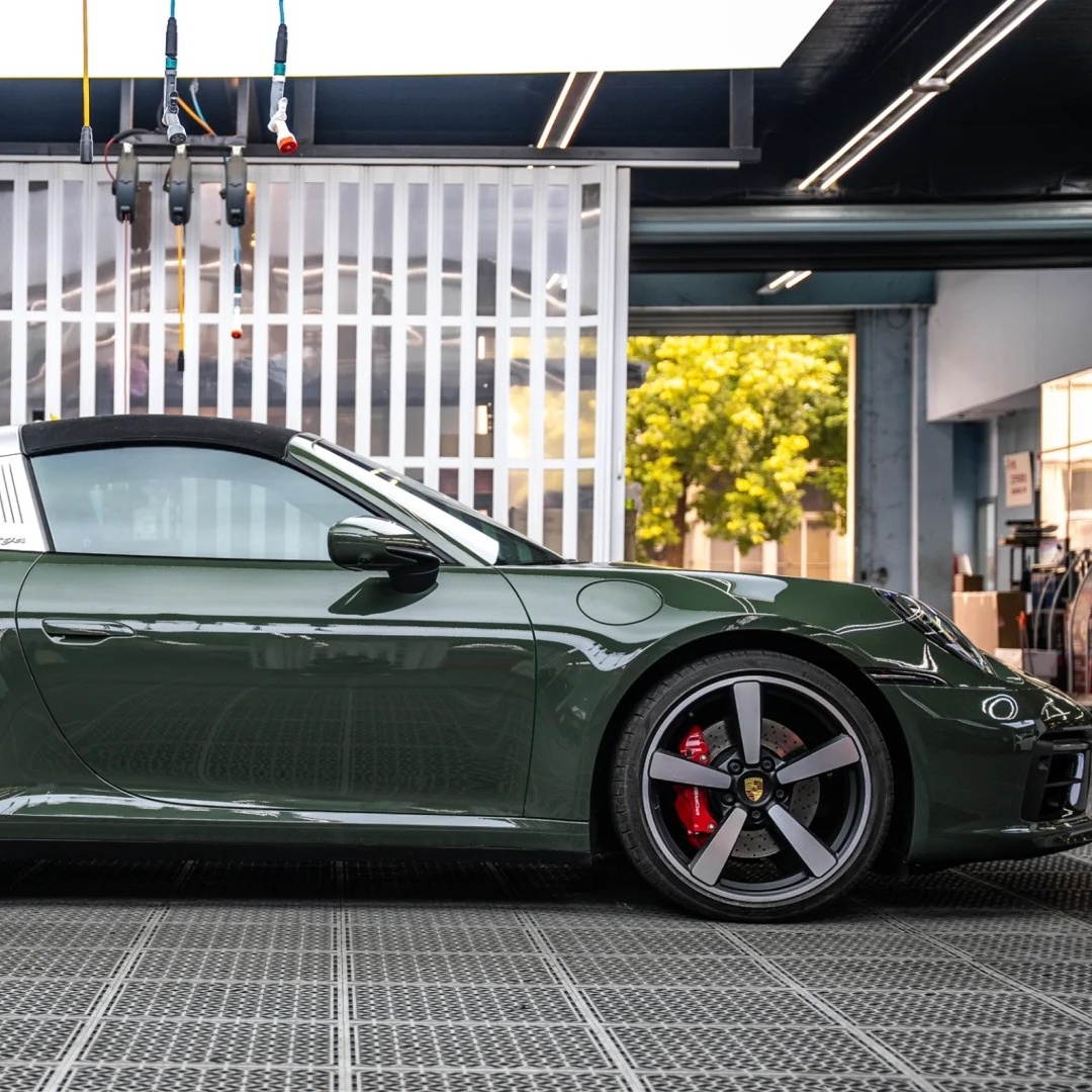 TPU Black Olive Green Paint Protection Film