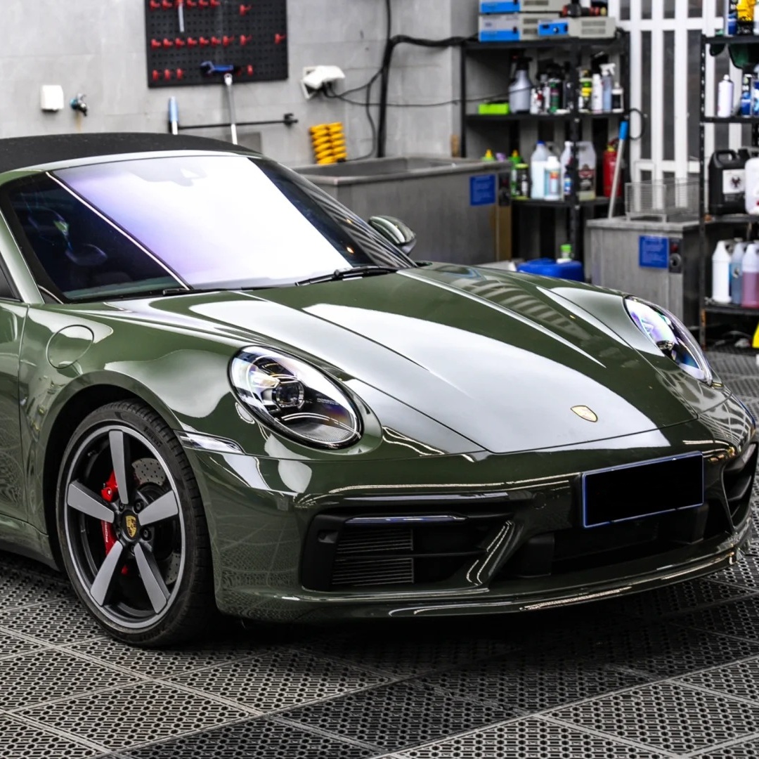 TPU Black Olive Green Paint Protection Film