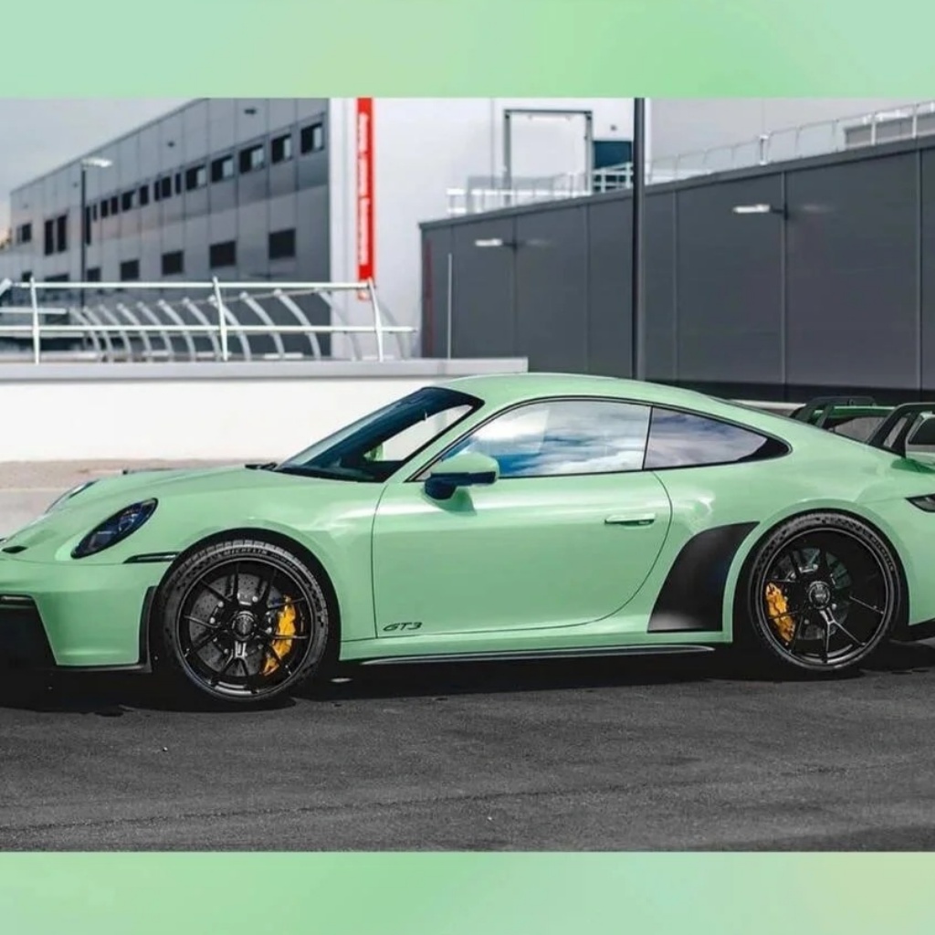 TPU Hazy Grey Green Paint Protection Film