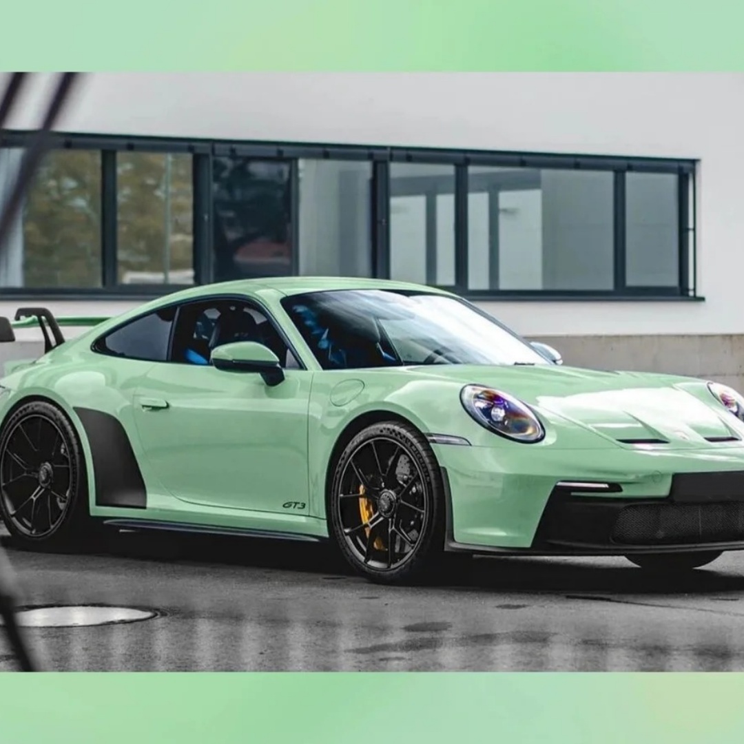 TPU Hazy Grey Green Paint Protection Film