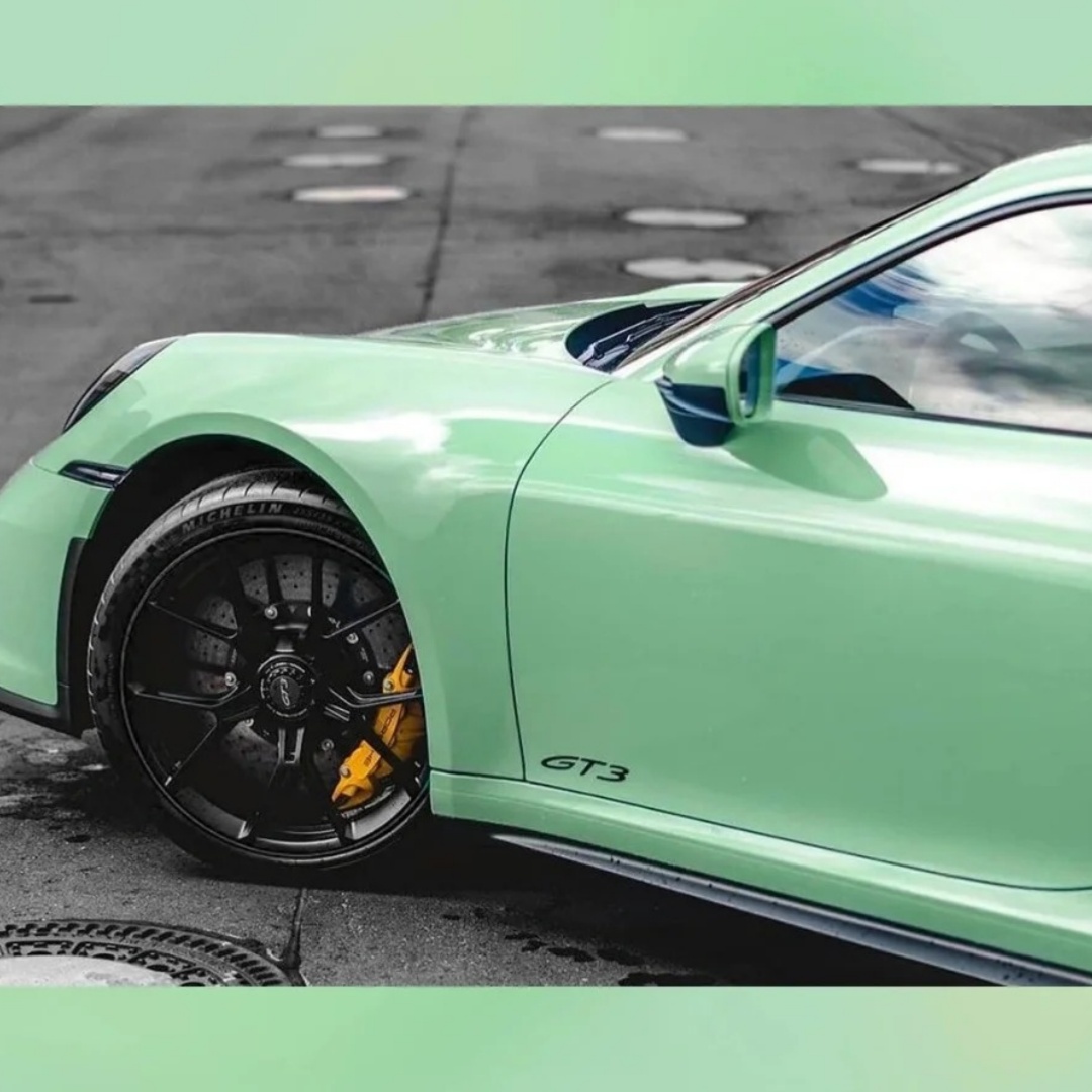 TPU Hazy Grey Green Paint Protection Film