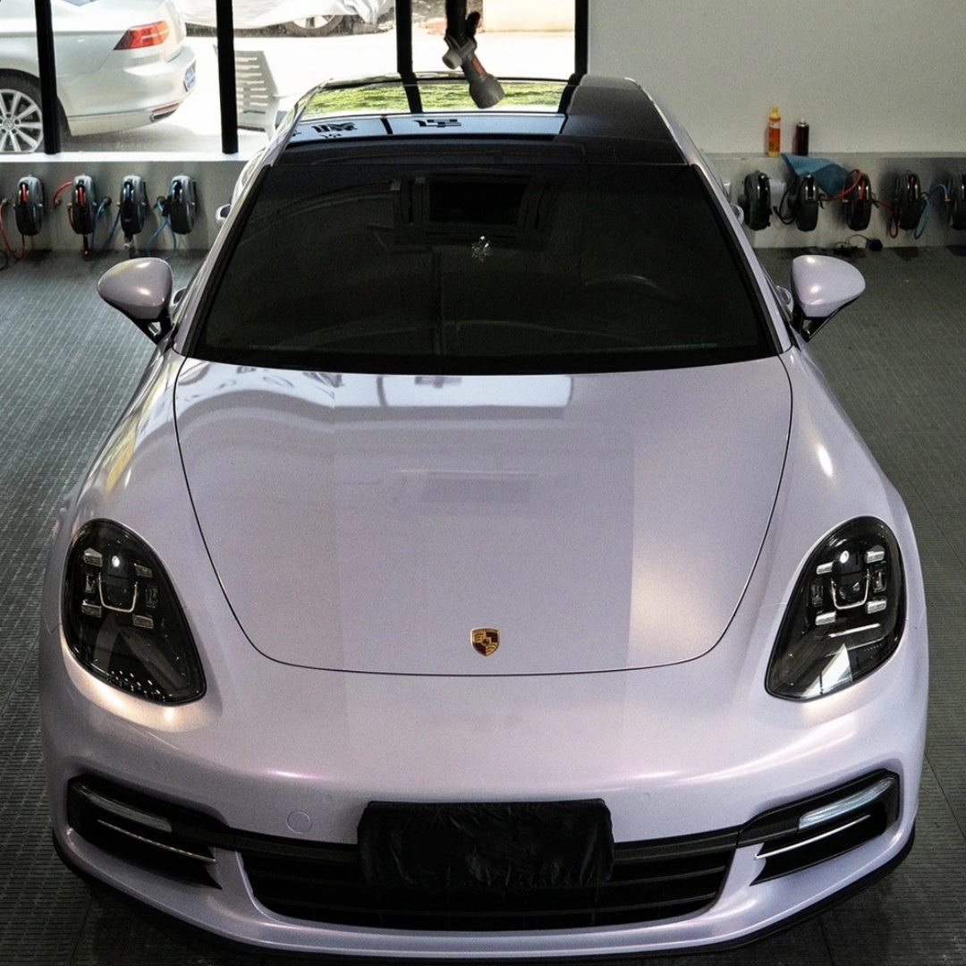 TPU Medium Cold Starry Sky Pink Paint Protection Film