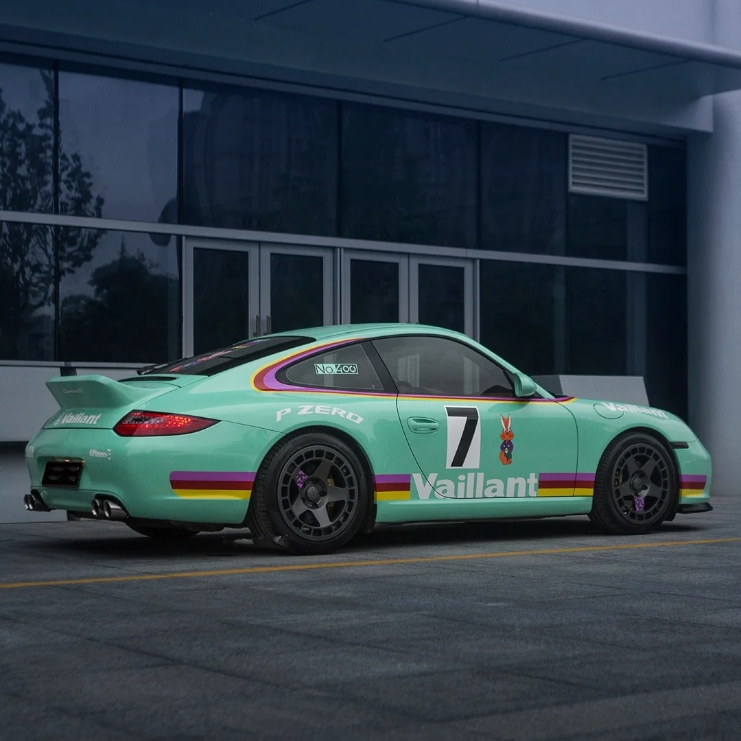 TPU Mint Green Paint Protection Film