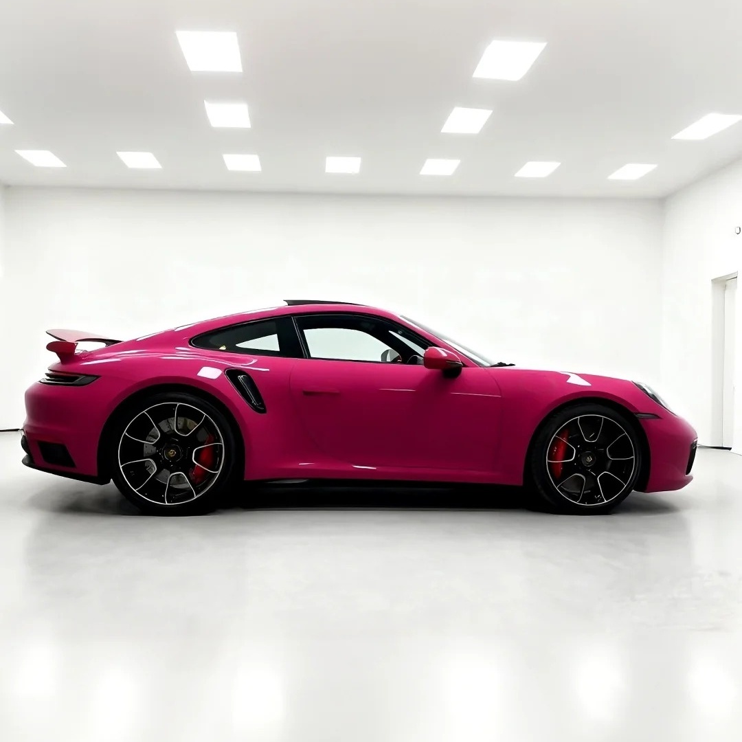 TPU Starlight Ruby Red Paint Protection Film