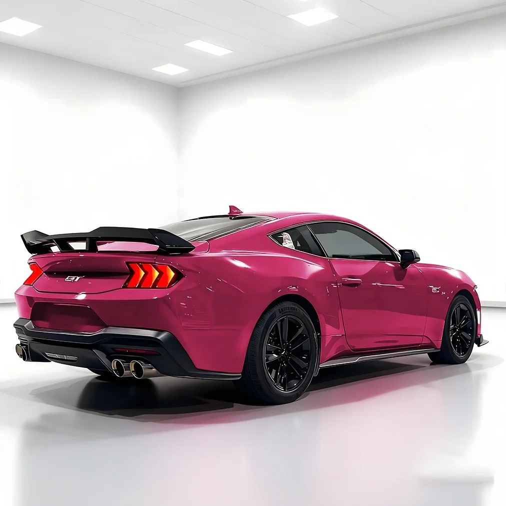 TPU Starlight Ruby Red Paint Protection Film