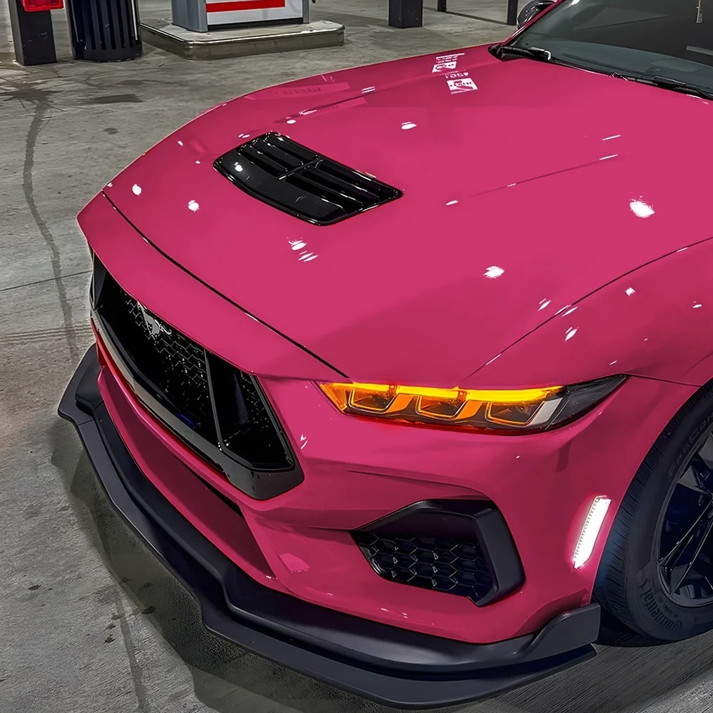 TPU Starlight Ruby Red Paint Protection Film