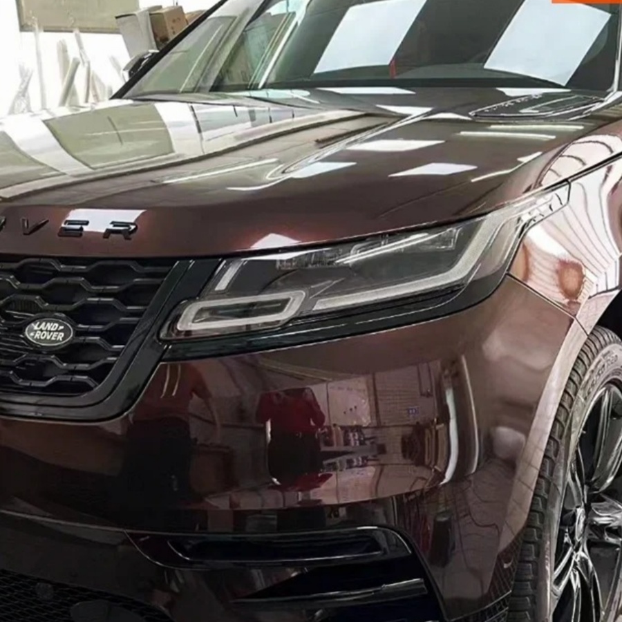 TPU Brocade Red Paint Protection Film