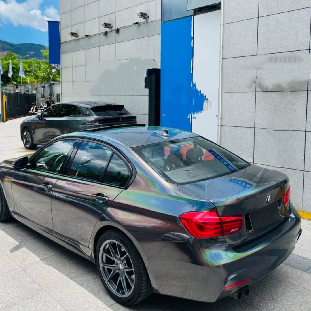 TPU Demon Flame Splendid Grey Paint Protection Film