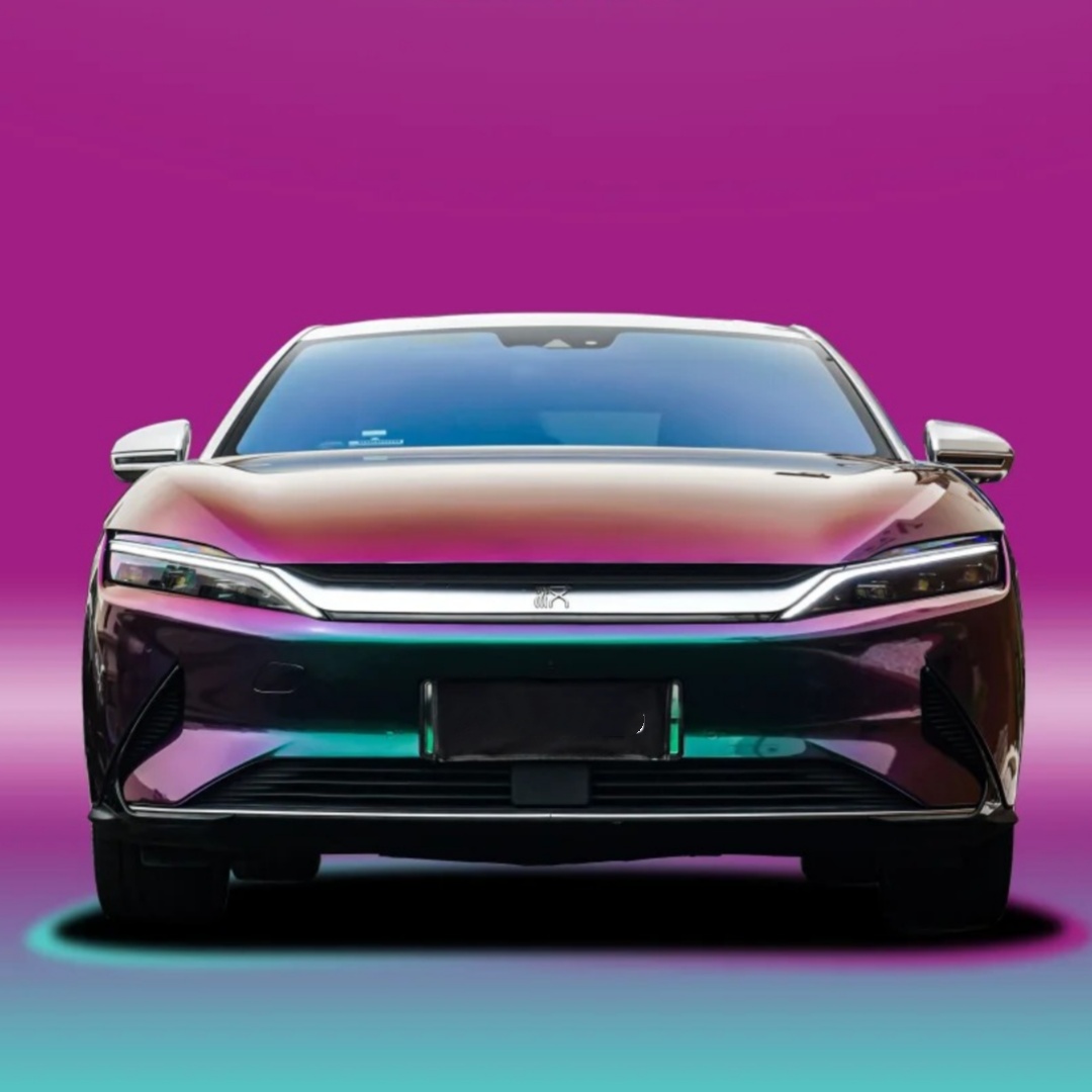 TPU Glossy Grass Green Red Paint Protection Film