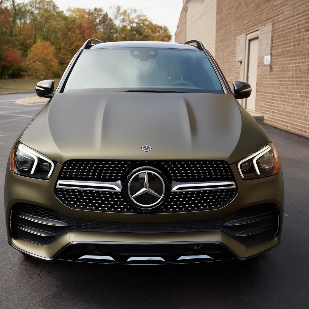 TPU Matte Liguid Shadow Gold Paint Protection Film