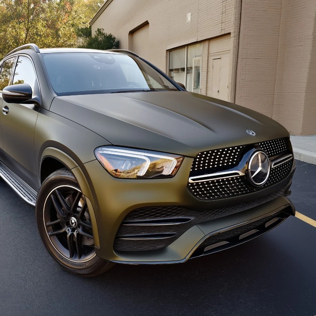 TPU Matte Liguid Shadow Gold Paint Protection Film