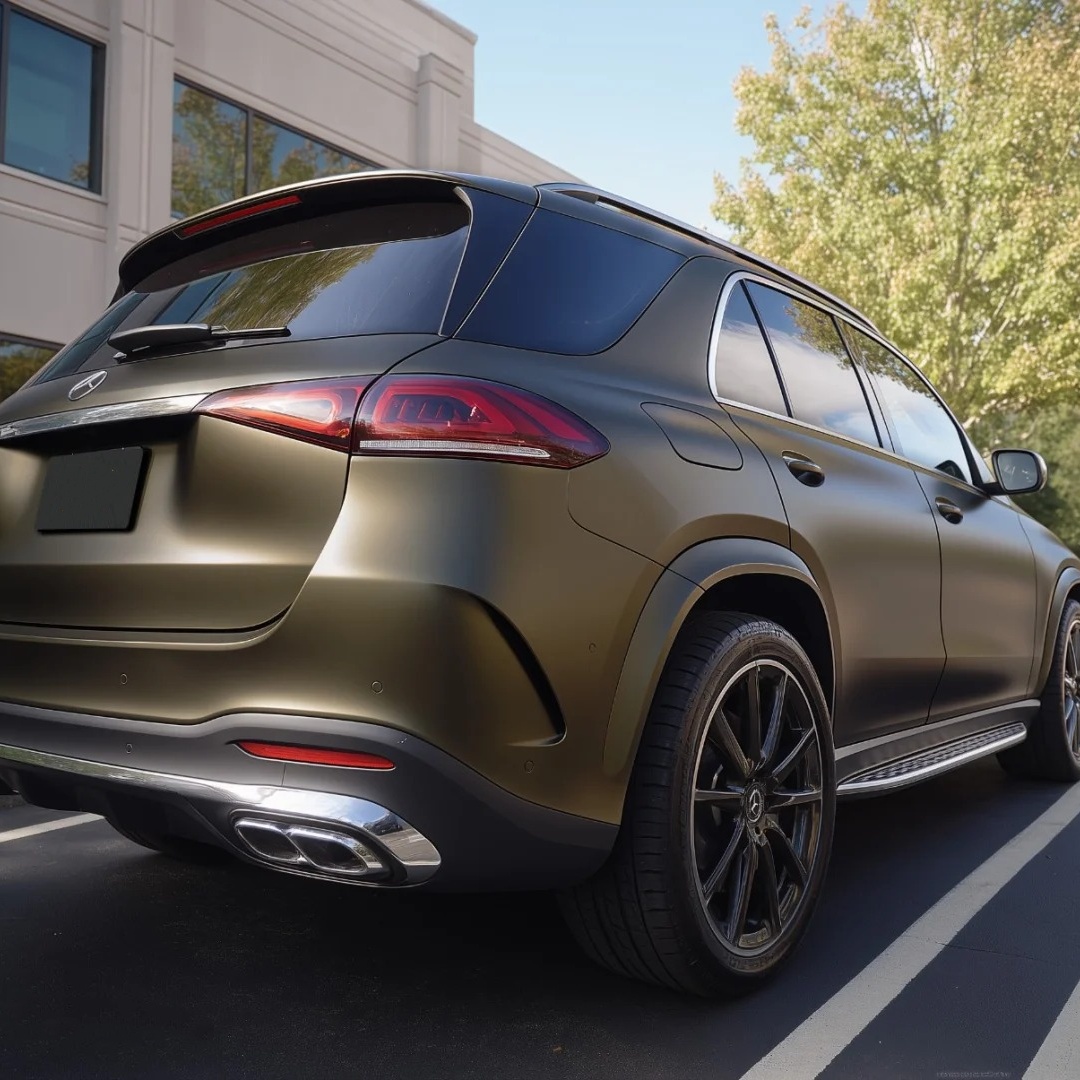 TPU Matte Liguid Shadow Gold Paint Protection Film