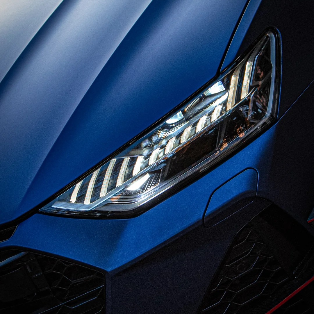 TPU Matte Magic Flame Dark Blue Paint Protection Film