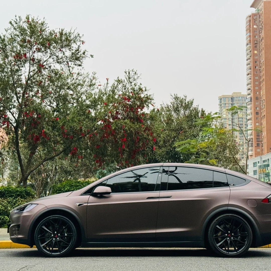 TPU Matte Magic Flame Shadow Brown Paint Protection Film