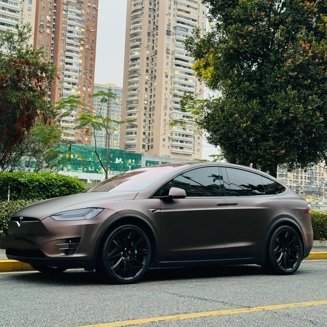 TPU Matte Magic Flame Shadow Brown Paint Protection Film