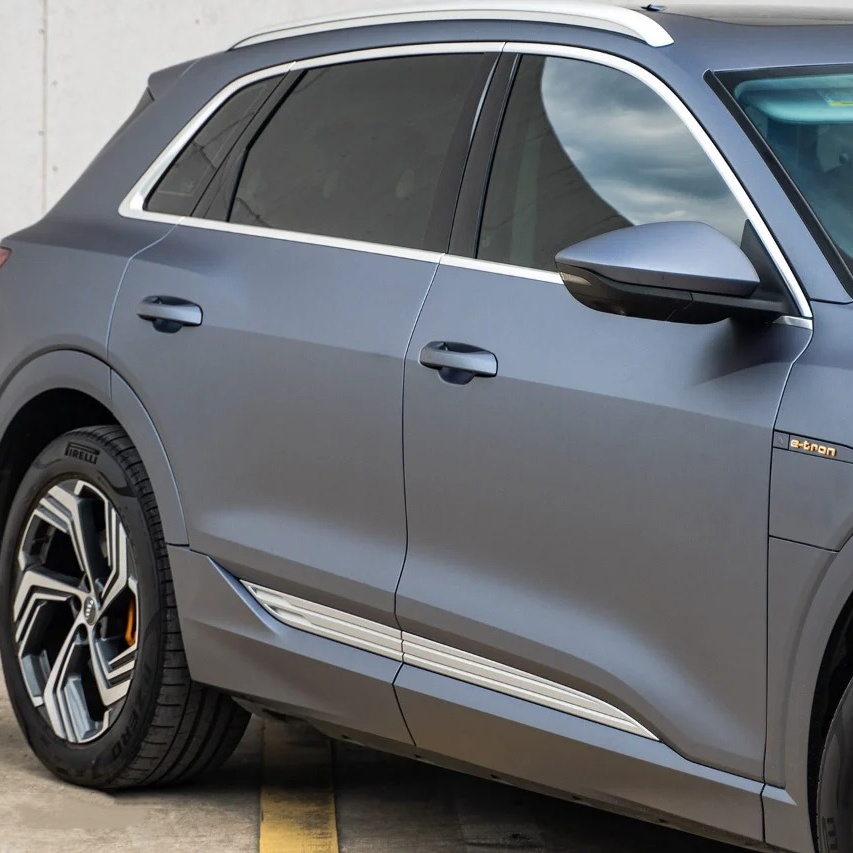 TPU Satin Competition Blue Paint Protection Film