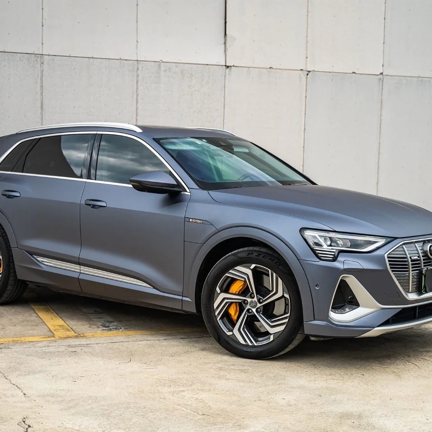 TPU Satin Competition Blue Paint Protection Film