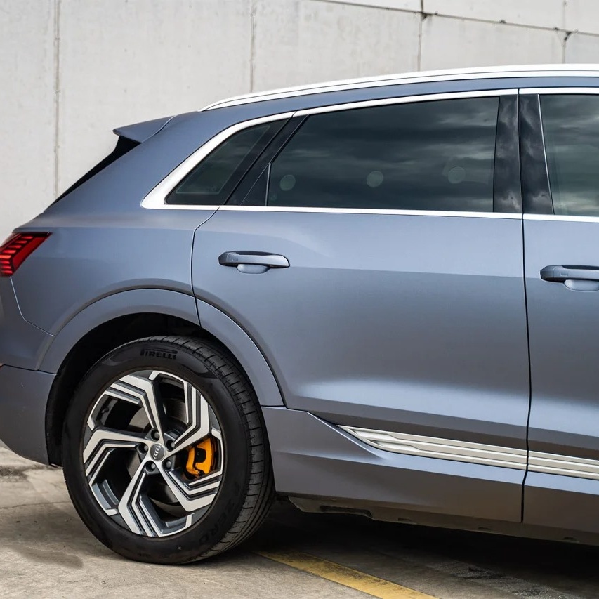 TPU Satin Competition Blue Paint Protection Film