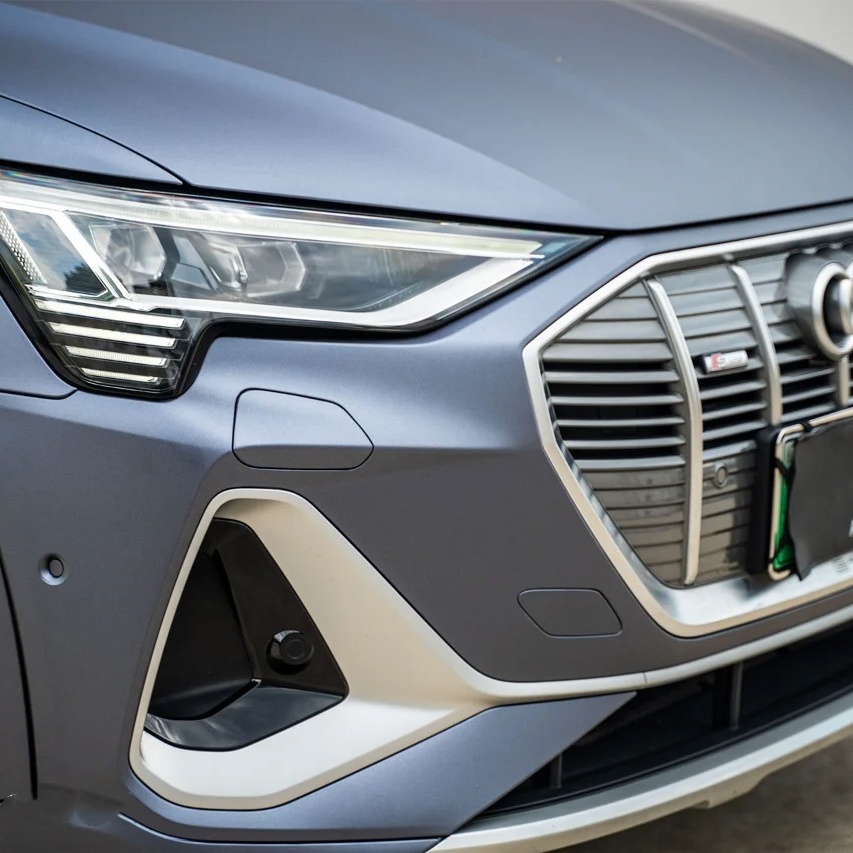 TPU Satin Competition Blue Paint Protection Film