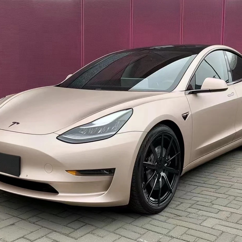 TPU Satin Rose Gold T Paint Protection Film