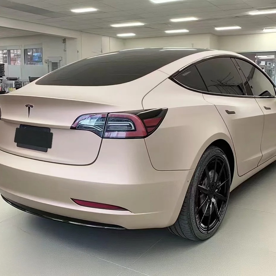 TPU Satin Rose Gold T Paint Protection Film