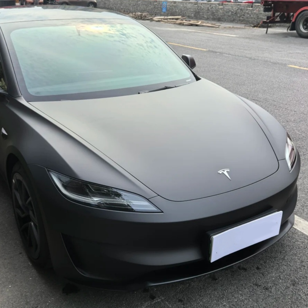 TPU Satin Stealth Black T Paint Protection Film