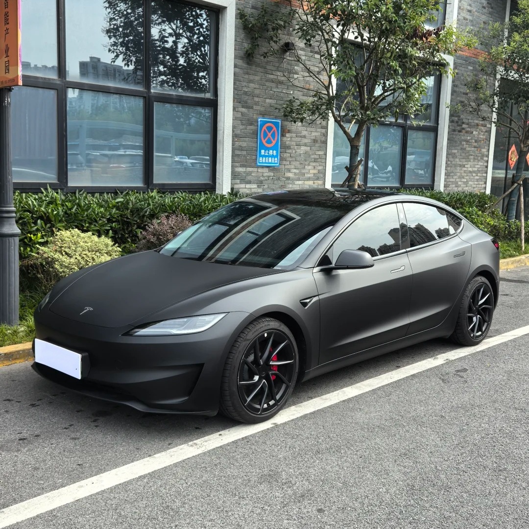 TPU Satin Stealth Black T Paint Protection Film