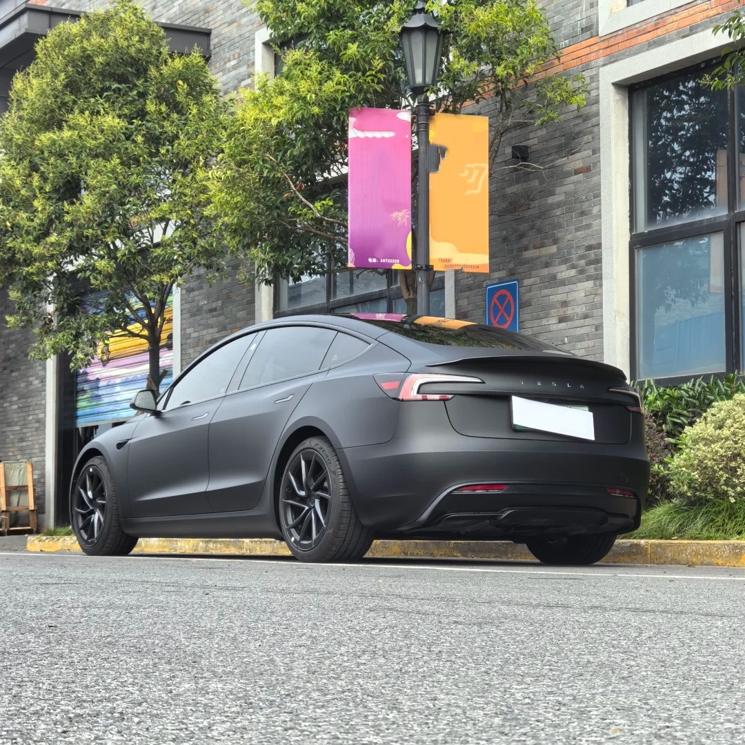 TPU Satin Stealth Black T Paint Protection Film