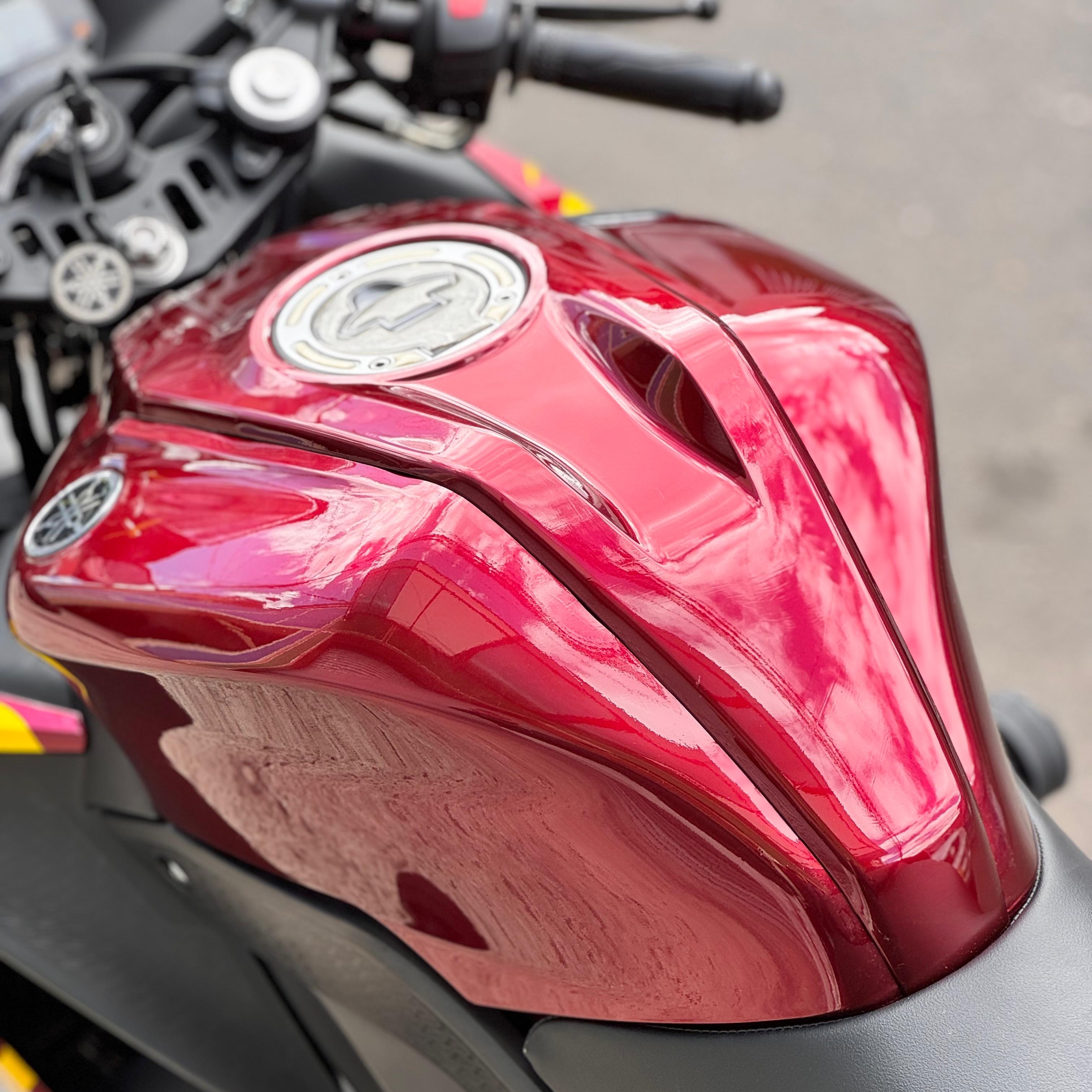 PET Liquid Metallic Dragon Blood Red Car Vinyl Wrap