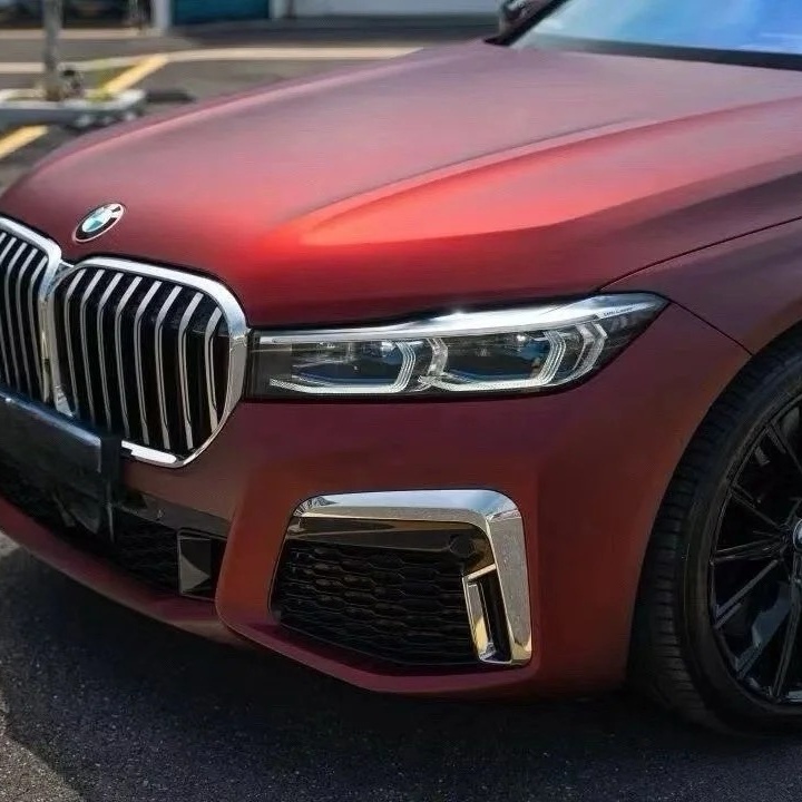 TPU Matte Liguid Metallic Dracaena Red Paint Protection Film