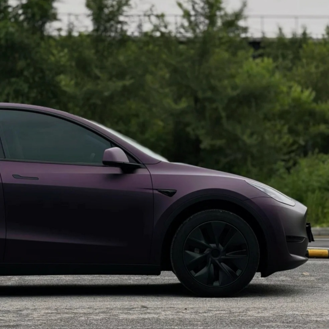 TPU Satin Black Fantasy Purple Paint Protection Film