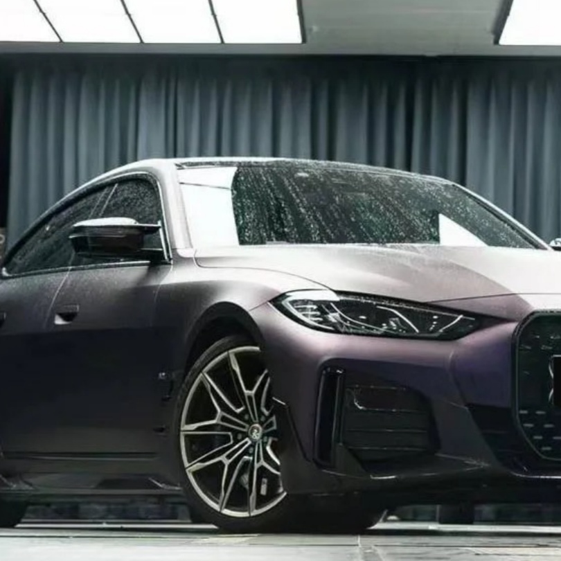 TPU Satin Black Pinot Purple Paint Protection Film