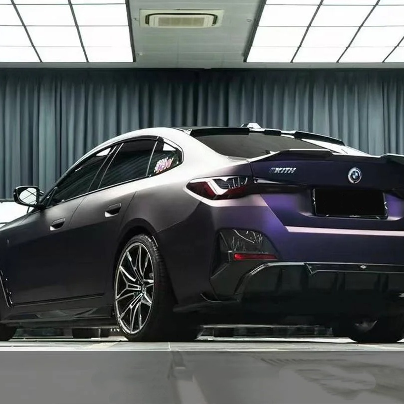 TPU Satin Black Pinot Purple Paint Protection Film