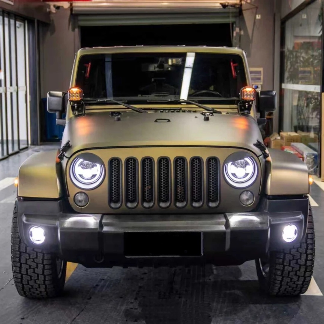 TPU Satin Gold Green Paint Protection Film