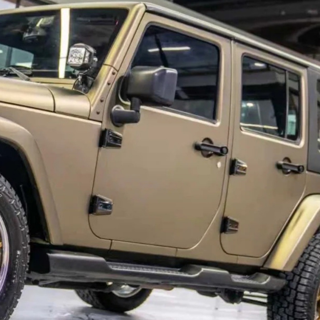 TPU Satin Gold Green Paint Protection Film