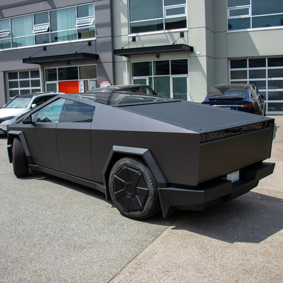 TPU Satin Lead Ink Gray Paint Protection Film