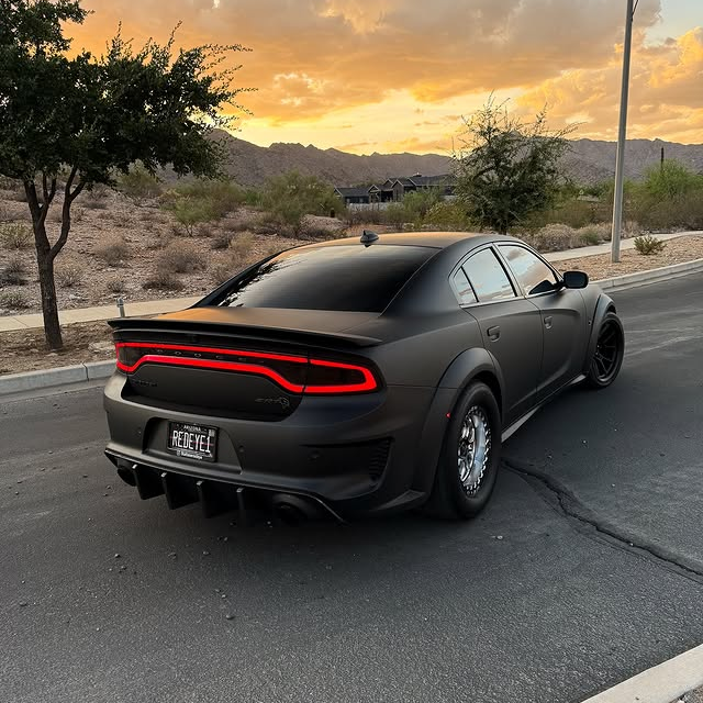 Satin Black Car Vinyl Wrap